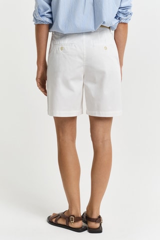Shorts in cotone bio - Ecrù