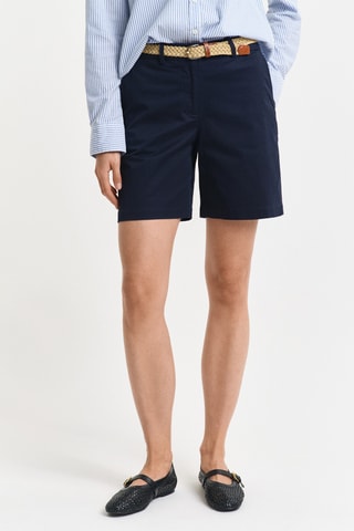 Shorts in cotone bio - Navy