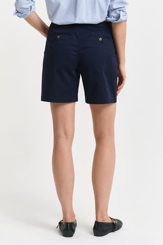 Shorts in cotone bio - Navy