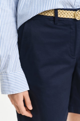 Shorts in cotone bio - Navy
