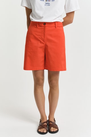 Shorts in cotone bio - Arancione
