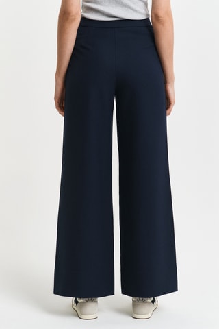 Pantaloni a vita alta - Navy