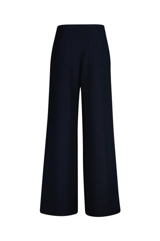 Pantaloni a vita alta - Navy
