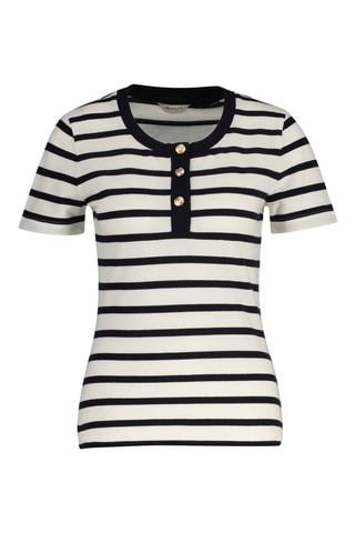 T-shirt slim - Crema