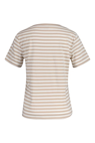 T-shirt in cotone bio - Beige