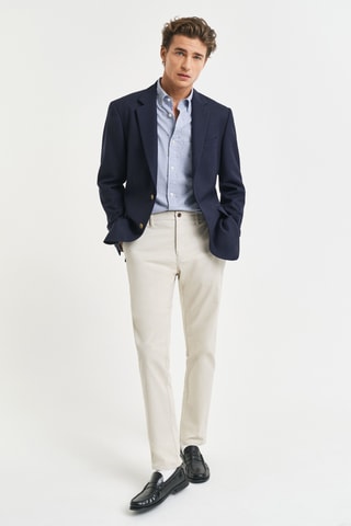 Pantaloni chino slim - Beige
