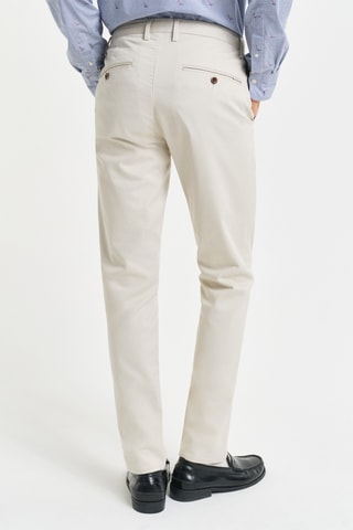 Pantaloni chino slim - Beige
