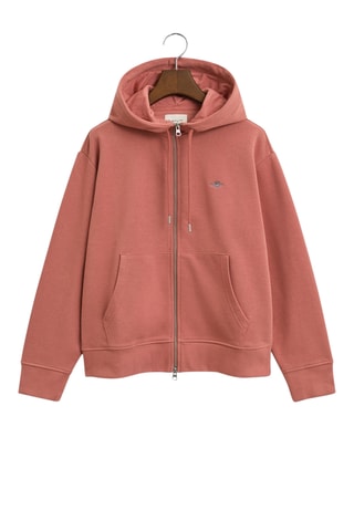 Felpa con cappuccio - Rosa