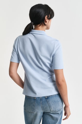 Polo slim - Azzurro