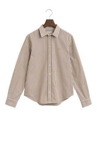 Camicia regular - Taupe