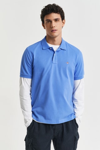Polo regular - Blu