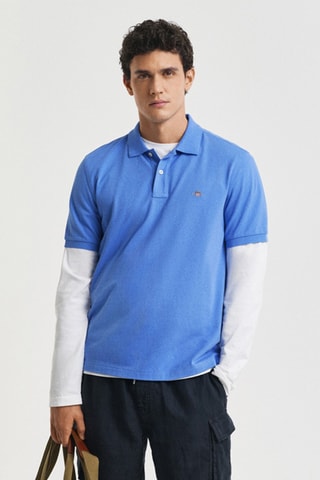 Polo regular - Blu
