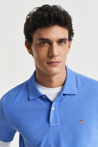 Polo regular - Blu