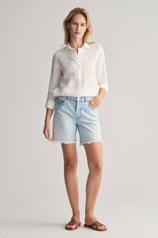 Camicia in lino - Bianco