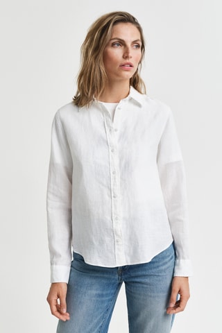 Camicia in lino - Bianco