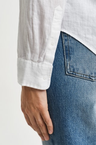 Camicia in lino - Bianco