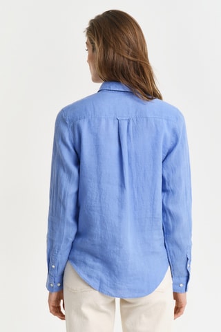 Camicia in lino - Blu