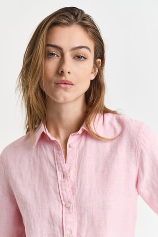 Camicia in lino - Rosa