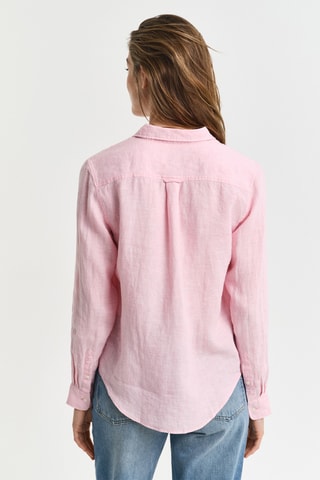 Camicia in lino - Rosa