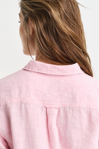 Camicia in lino - Rosa
