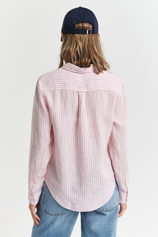 Camicia in lino - Rosa