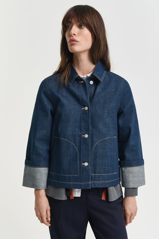 Giacca in jeans - Blu
