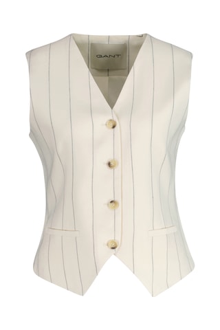 Gilet da completo in lino - Ecrù