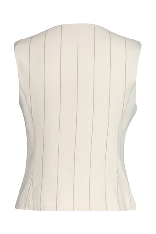 Gilet da completo in lino - Ecrù