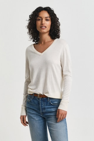 Maglia in cotone bio - Ecrù