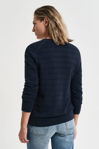 Cardigan in cotone bio - Navy