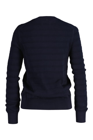 Cardigan in cotone bio - Navy