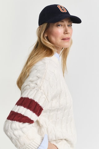 Maglia in lana e cashmere - Ecrù