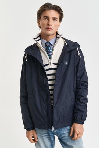 Giacca a vento con cappuccio - Navy