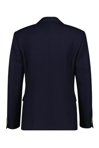 Blazer in lana - Navy