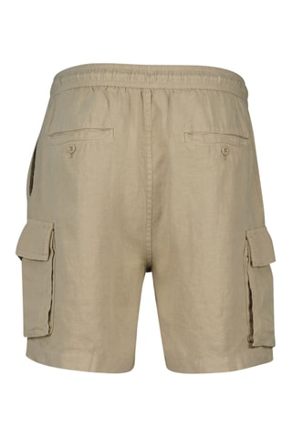 Shorts in lino - Beige