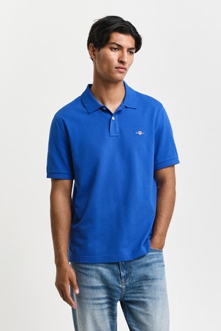Polo regular - Blu