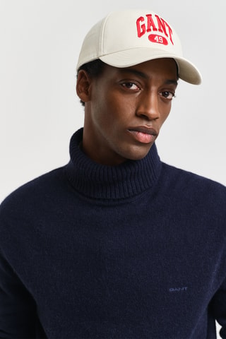 Maglia in lana e alpaca - Navy