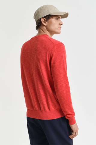 Maglia in lino - Rosso