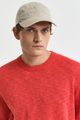 Maglia in lino - Rosso