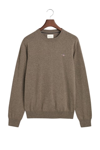Maglia in lana d’agnello - Marrone