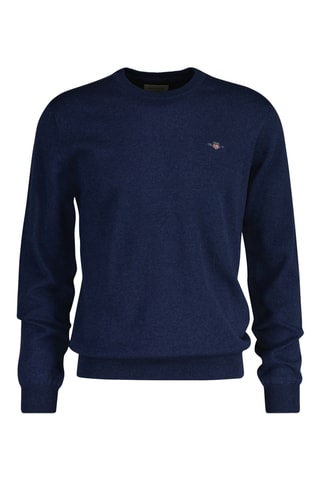 Maglia in lana d’agnello - Navy