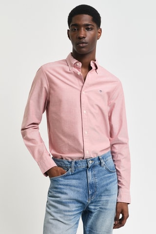 Camicia slim - Rosa