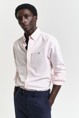 Camicia slim - Rosa chiaro