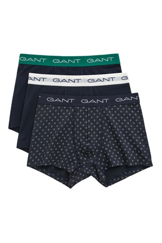 3 parigamba in cotone bio - Navy