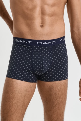 3 parigamba in cotone bio - Navy