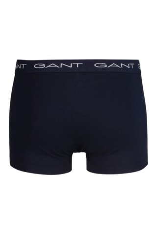 3 parigamba in cotone bio - Navy e rosso