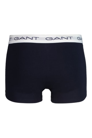 3 parigamba in cotone bio - Navy e rosso