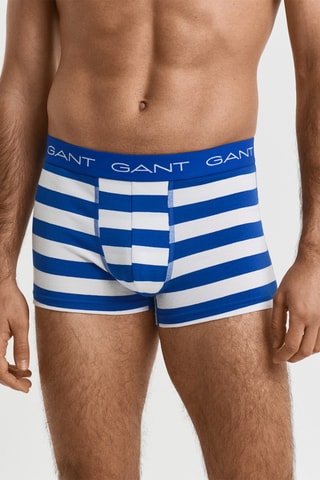 3 parigamba in cotone bio - Blu