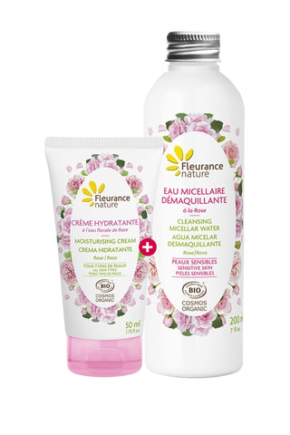 Estuche de rosa ecológico 2 productos