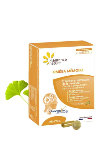 Omega Memoria - 30 cápsulas - 30 cápsulas - Tratamiento de 30 días